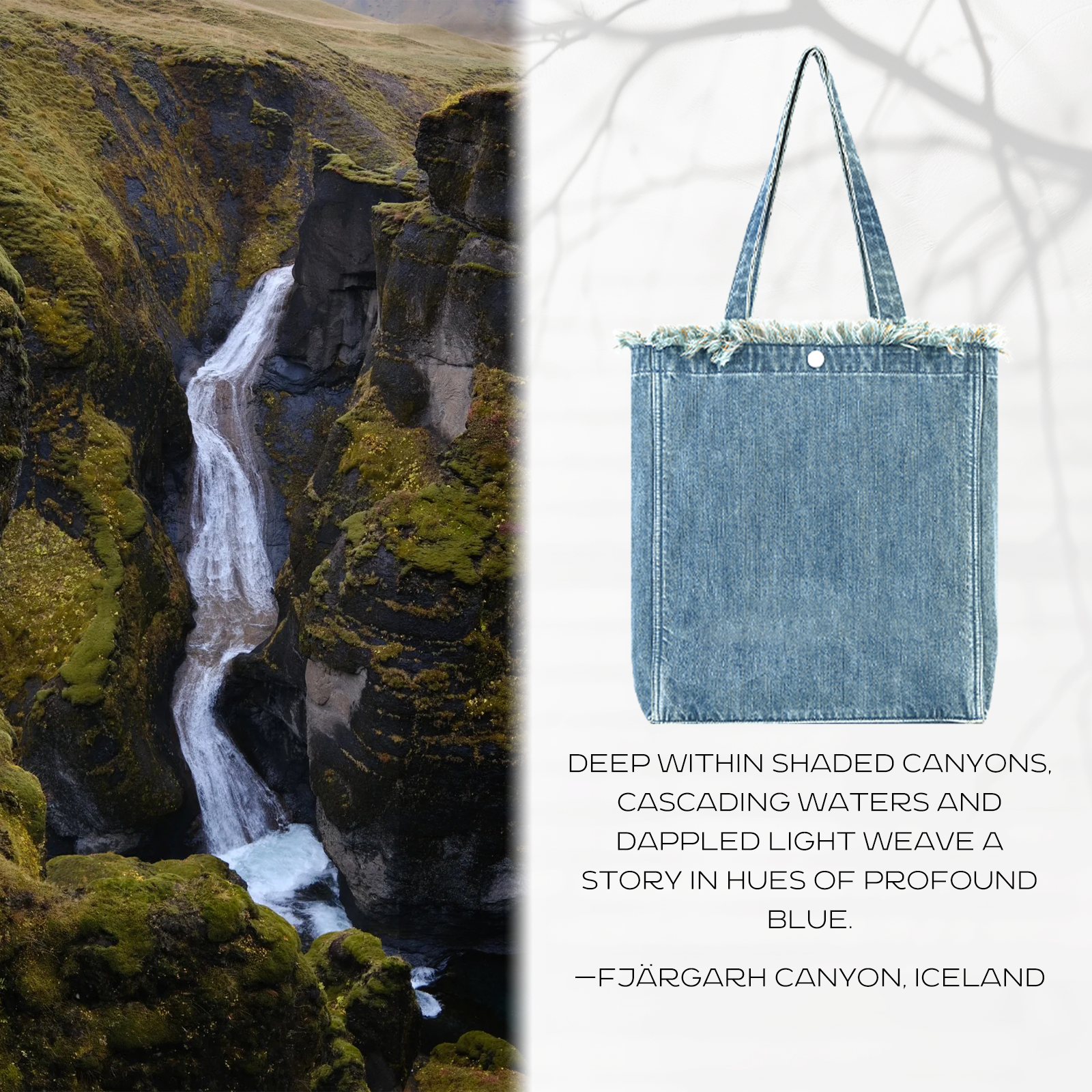 Aesthetic Premium Designer Green Colorful Fringe Boho Denim Tote Bag | 2025 Niche Lightweight Foldable Handbag with Pockets-Whispers of the Forest