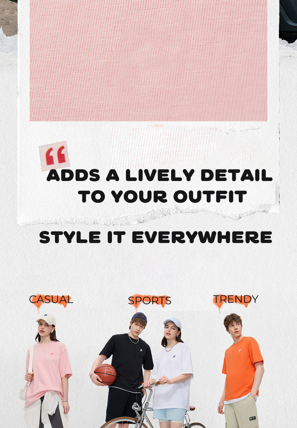 Vibefits Solid Color Cotton Tee – Minimalist Everyday Essential for Streetwear Lovers