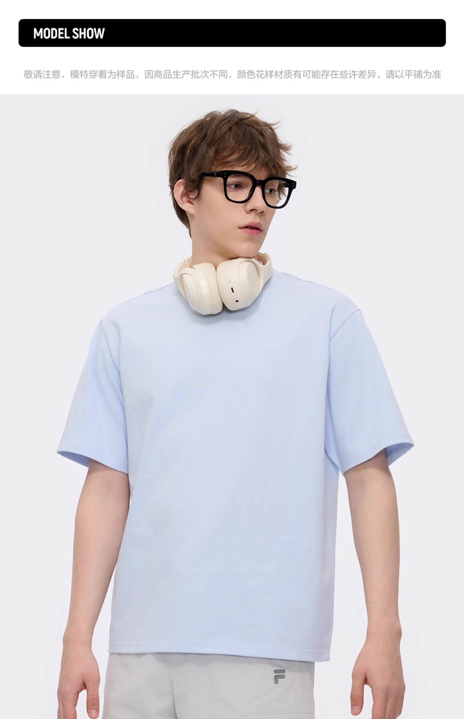 Vibefits Solid Color Cotton Tee – Minimalist Everyday Essential for Streetwear Lovers